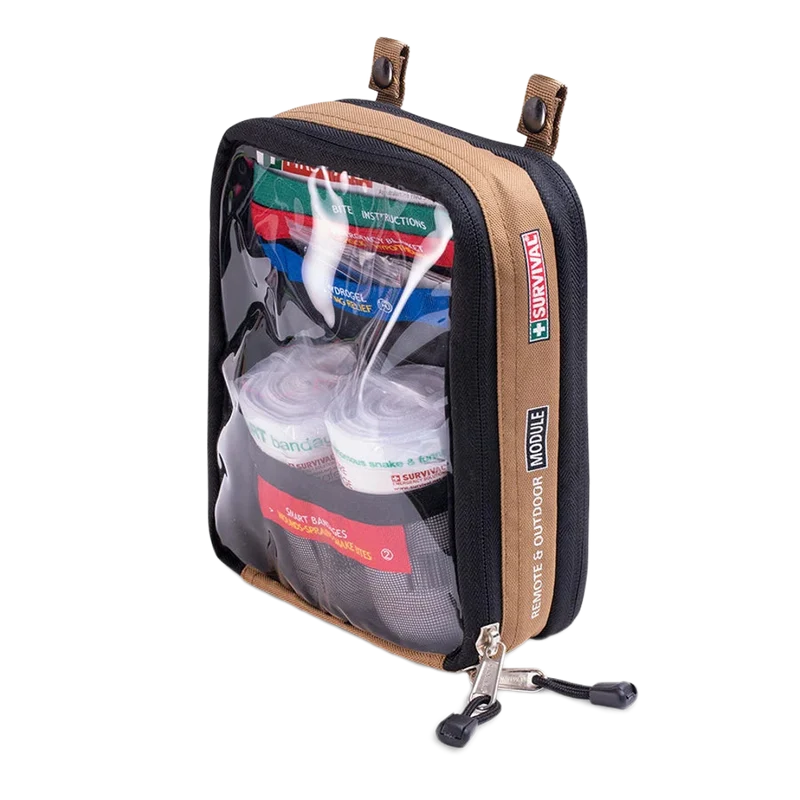SURVIVAL Erste-Hilfe-Set für Outdoor, Wandern und Remote - First Aid KIT
