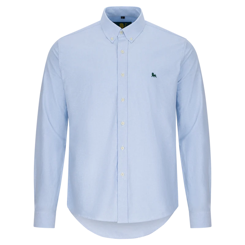 Rugged Oxford Shirt blau