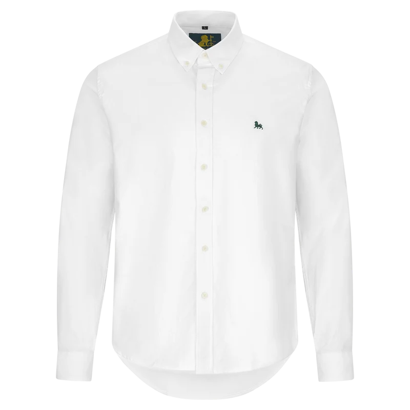 Rugged Oxford Shirt weiß