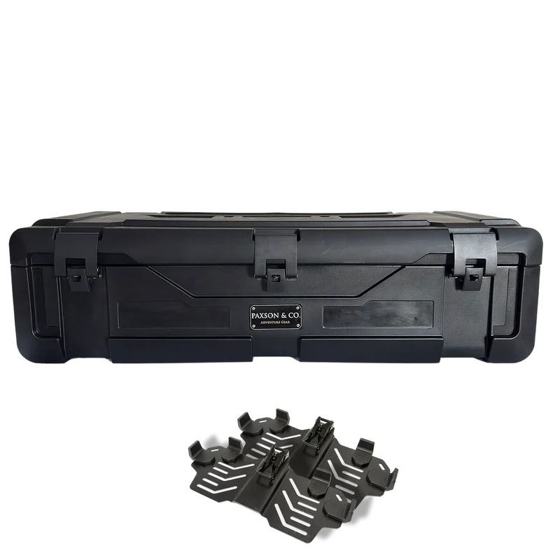 Frontier Box 110L - black inkl. Halterung Offroad Camping Box
