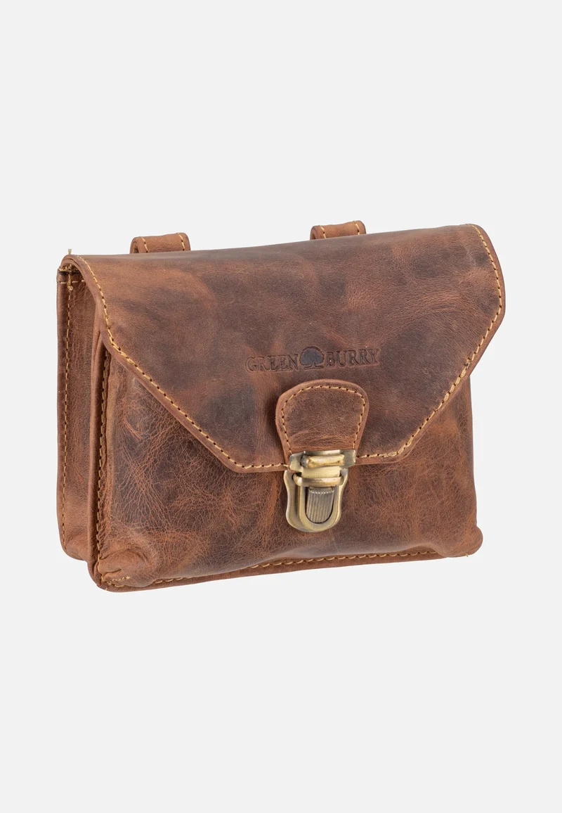 Vintage Outdoor III Leder Sattelbraun - Gürteltasche