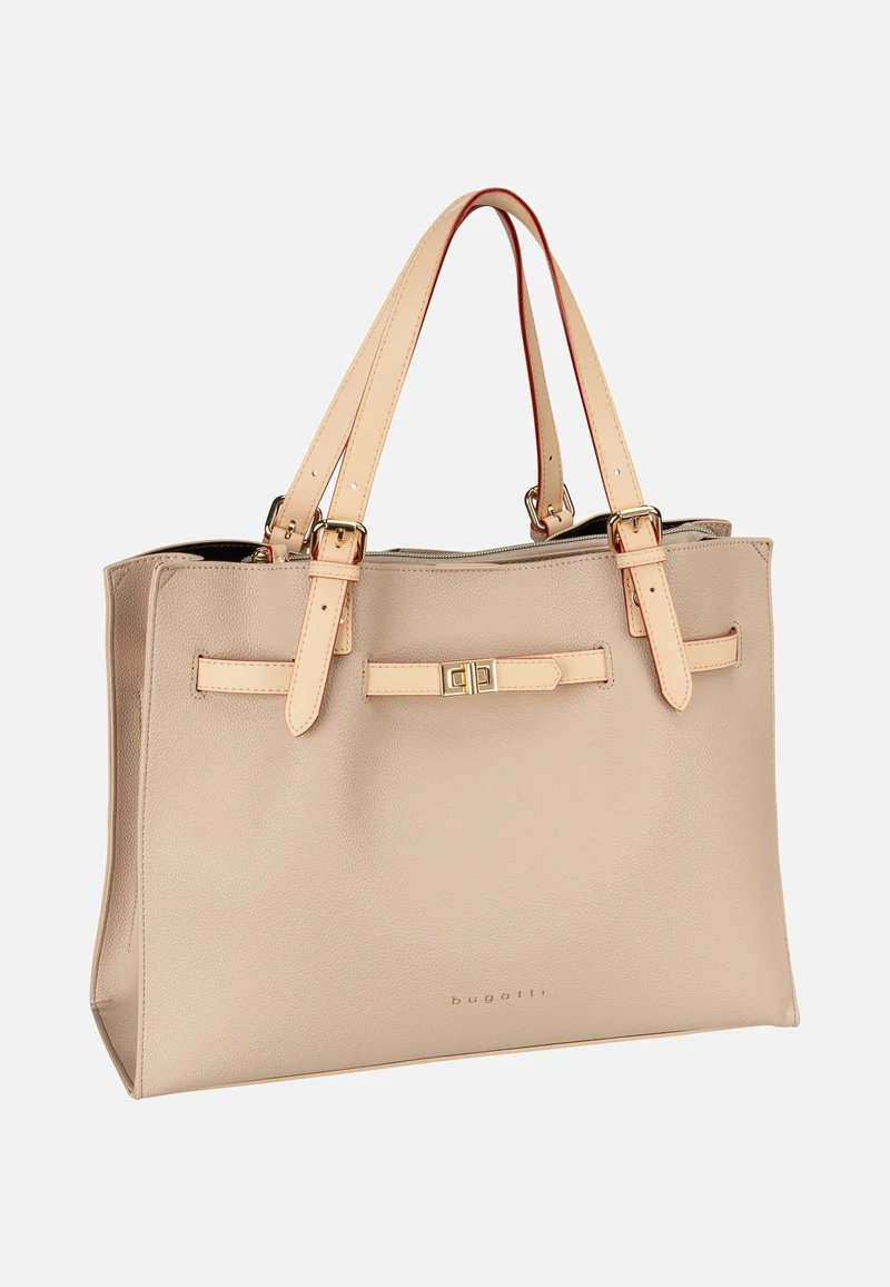 Ella L Beige - Tote Bag