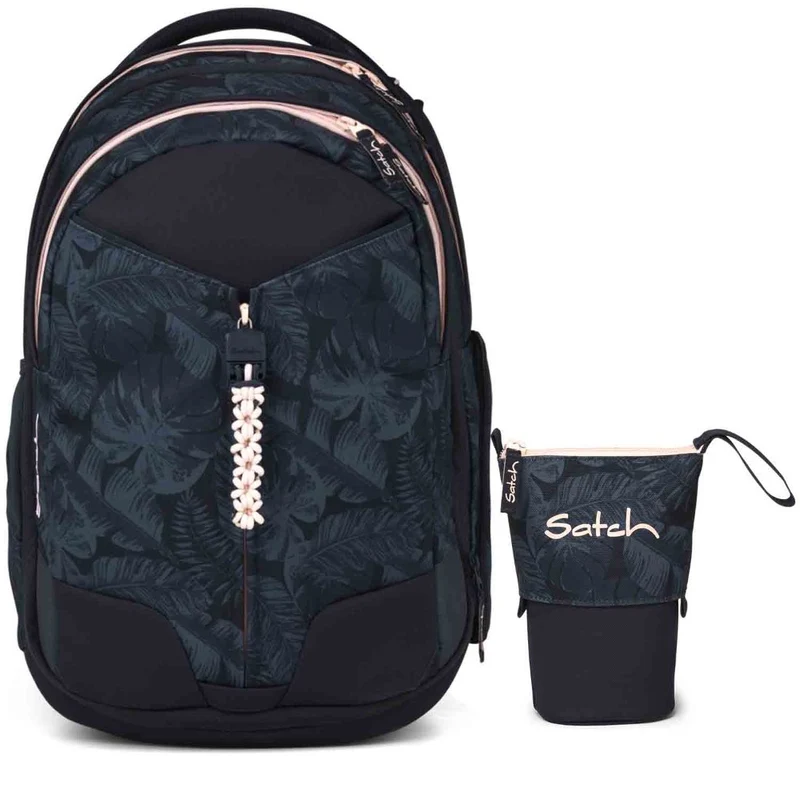 Satch Match Midnight Jungle Schulrucksack Set 2tlg.