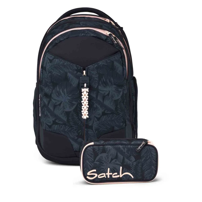 Satch Match Midnight Jungle Schulrucksack Set 2tlg.