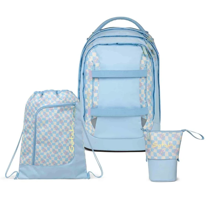Satch Pack Summer Era Pencil Slider Light Edition Schulrucksack Set 3tlg.