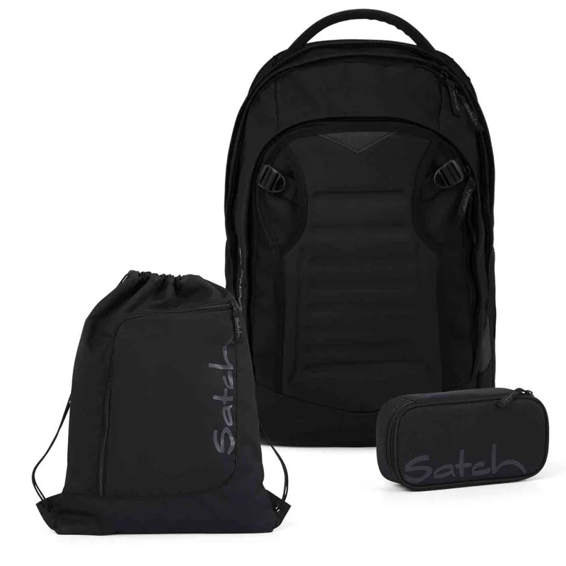 Satch Match Plus Blackjack Schulrucksack Set 3tlg.