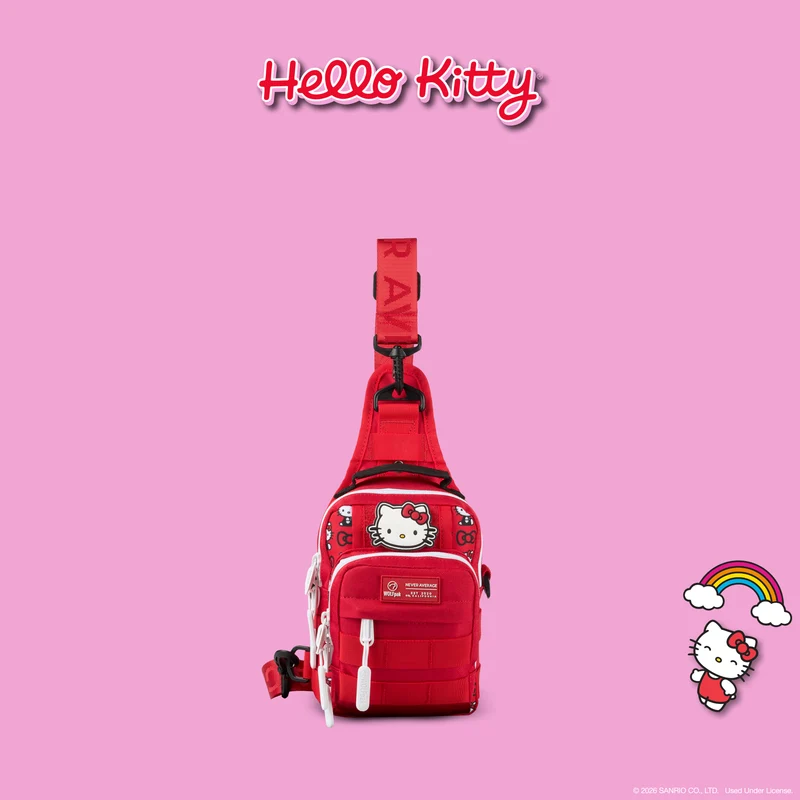 4L Mini Tactical Sling Bag Hello Kitty