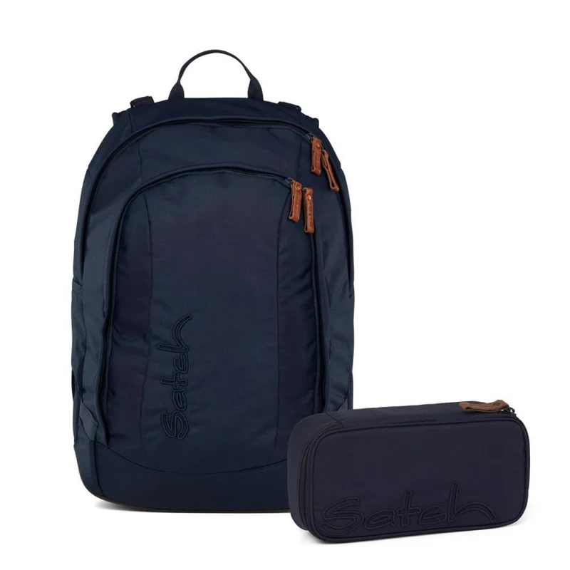 Satch Air Nordic Blue Skandi Edition Schulrucksack Set 2tlg.