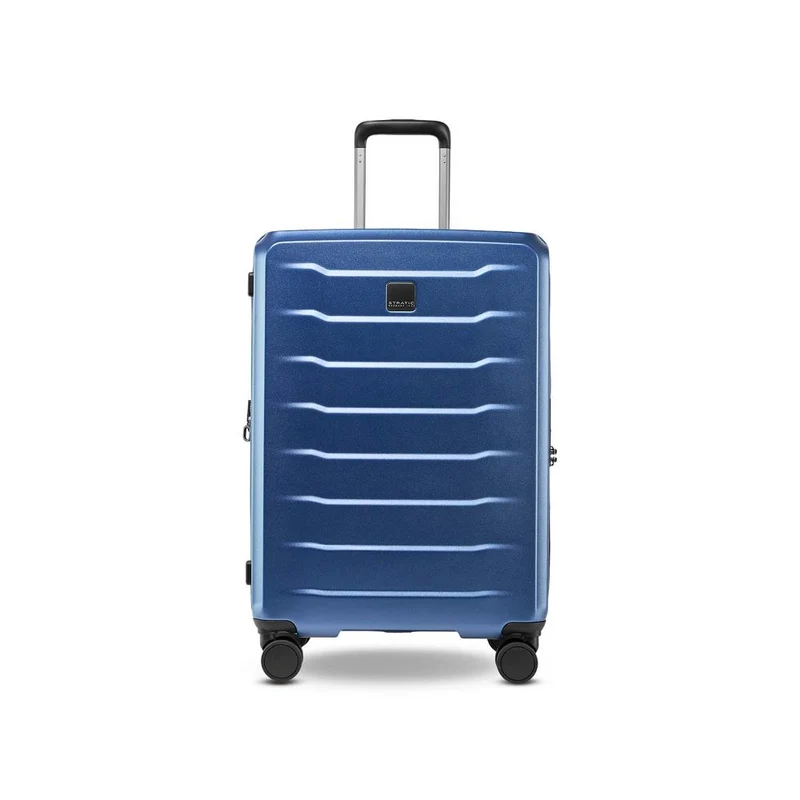 Stratic Phoenix SL Dark Blue 4 Doppelrollen Trolley M 66 cm