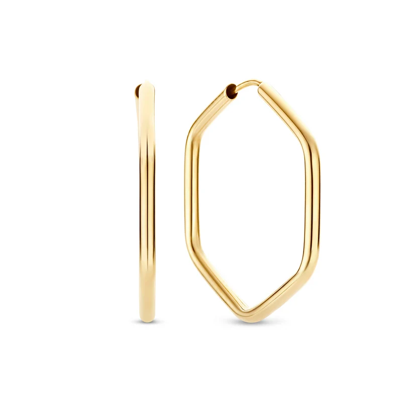 Beloro Jewels La Rinascente damen Creolen 375 Gold BO360059