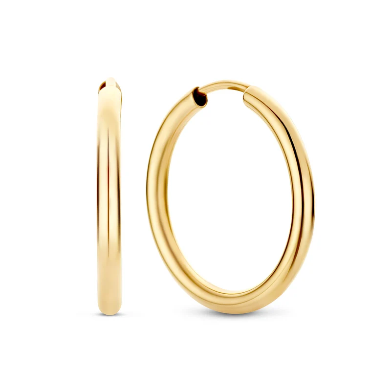 Beloro Jewels La Rinascente damen Creolen 375 Gold BO360050