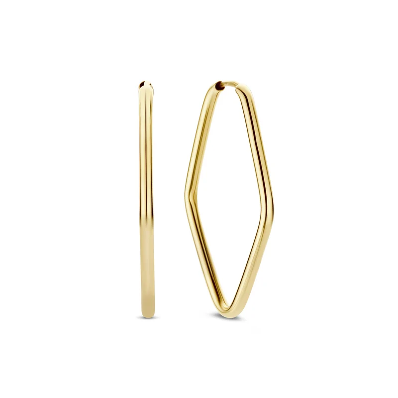 Beloro Jewels La Rinascente damen Creolen 375 Gold BO360055