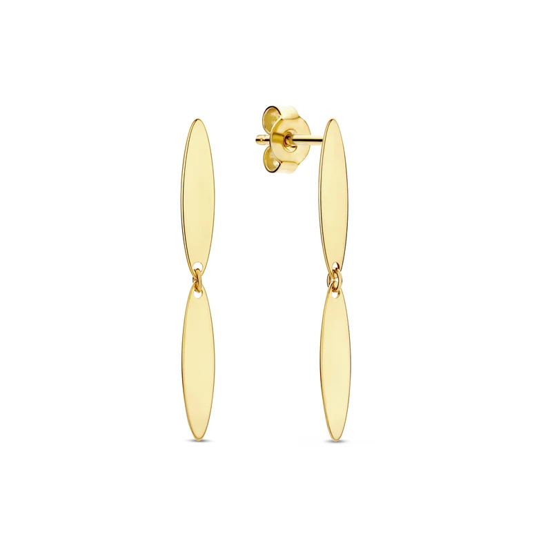 Beloro Jewels La Rinascente damen Ohrknöpfe 375 Gold BO360052
