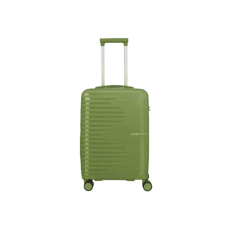 Travelite Pacific Olive 4 Doppelrollen Trolley S 55 cm
