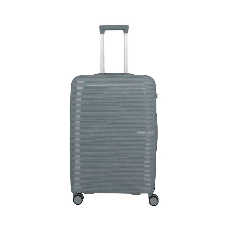 Travelite Pacific Anthracite 4 Doppelrollen Trolley M 67 cm