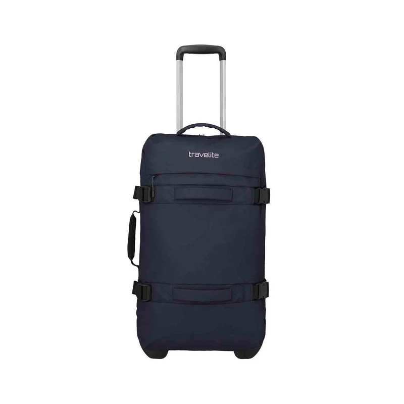 Travelite Bolonia Navy Rollenreisetasche M 63 cm