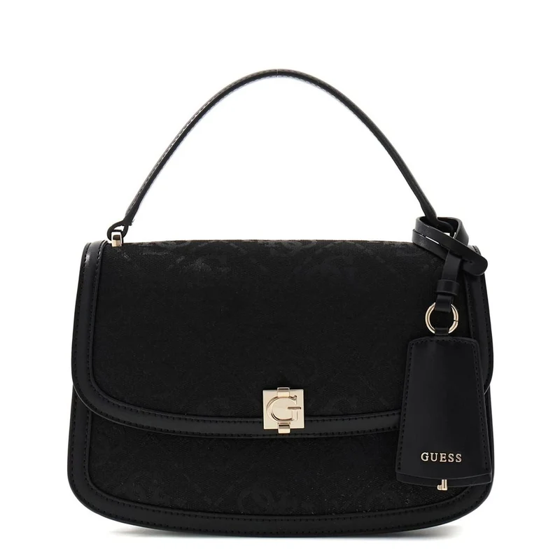 Guess Audrey Black Logo Umhängetasche HWJG97-55210-BLO