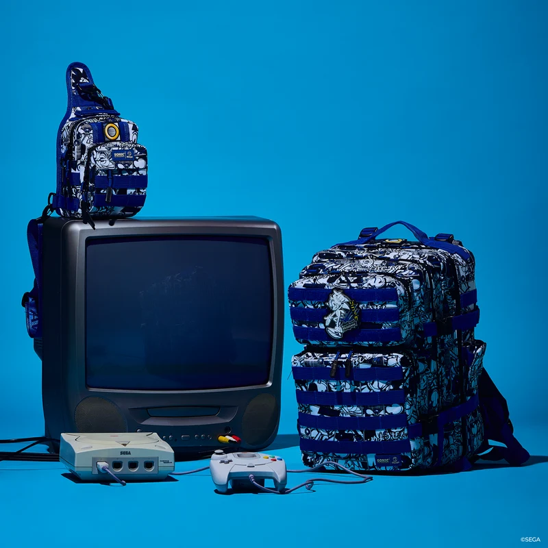 Sonic Gotta Go Fast Backpack & Sling Bundle