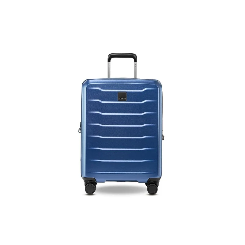 Stratic Phoenix SL Dark Blue 4 Doppelrollen Trolley S 55 cm