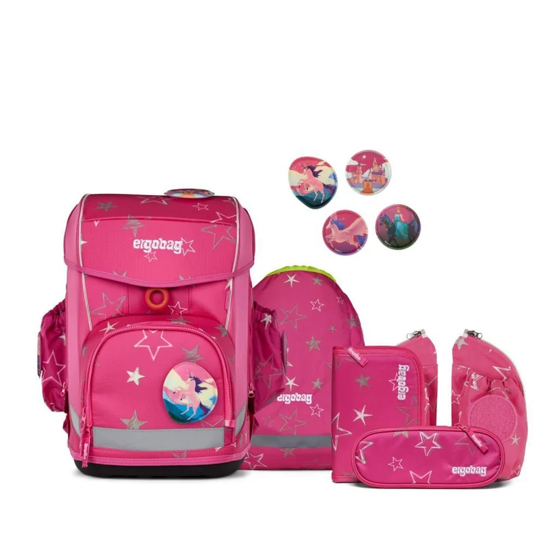 Ergobag Cubo Light SternzauBär Schulranzen Set 6tlg.