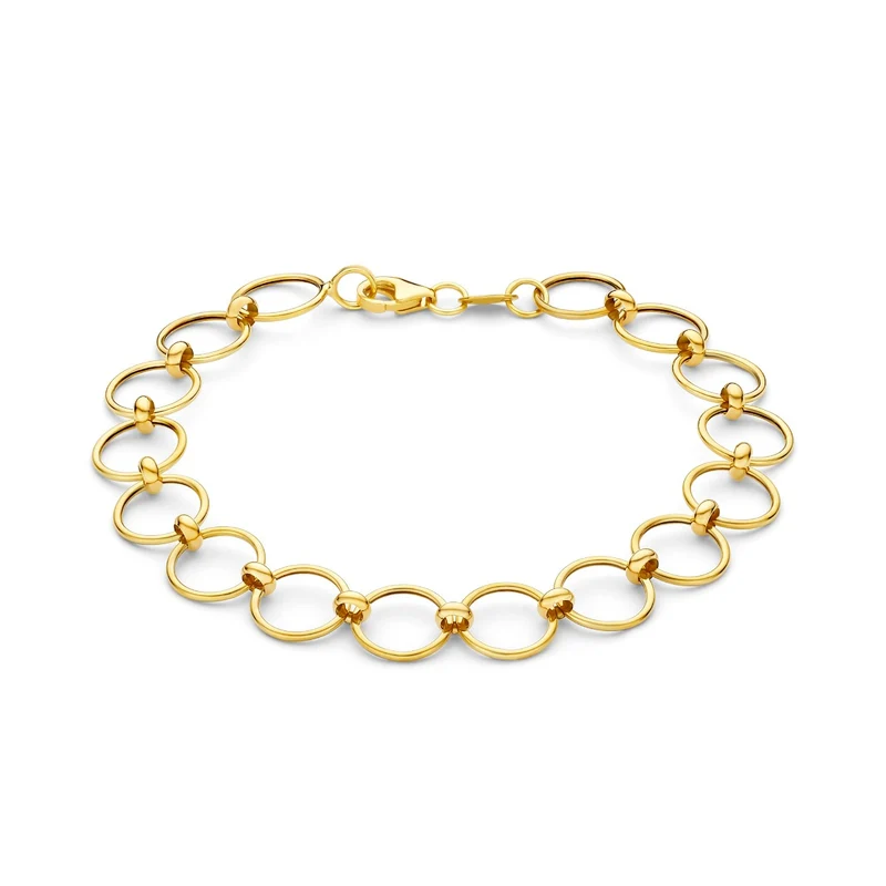 Beloro Jewels Della Spiga Alda 375er Goldarmband BO320039