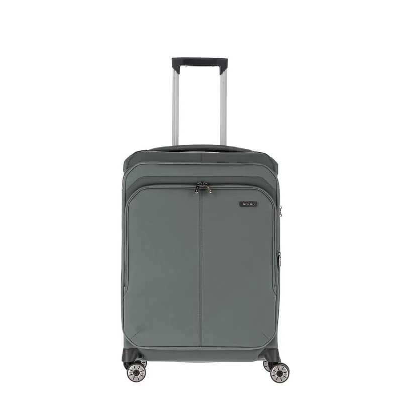Travelite Priima Oliv 4-Rollen Trolley M 68 cm