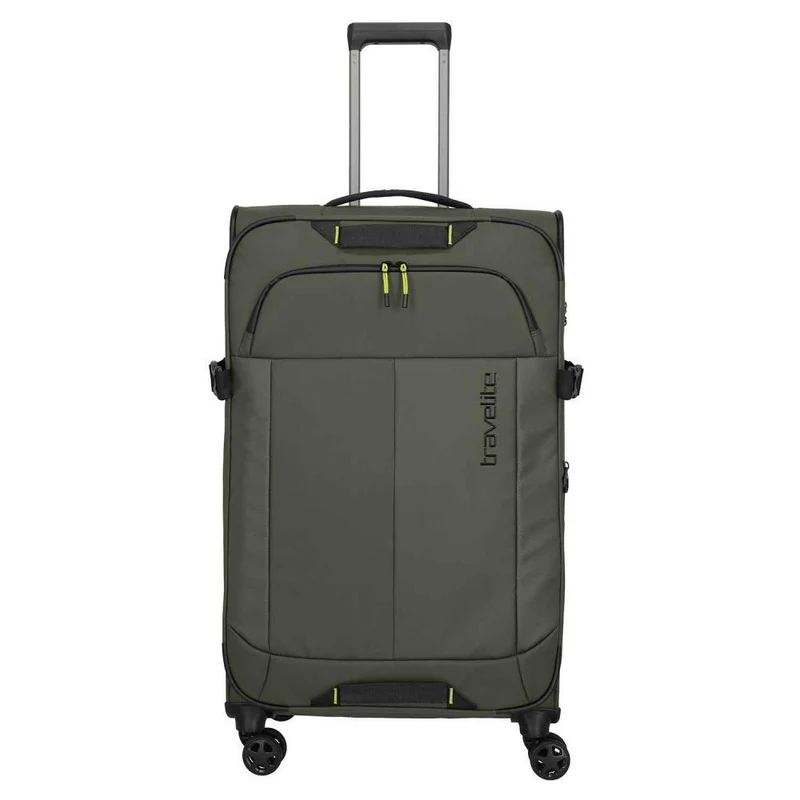 Travelite Briize Khaki 4-Doppelrollen Trolley L 78 cm