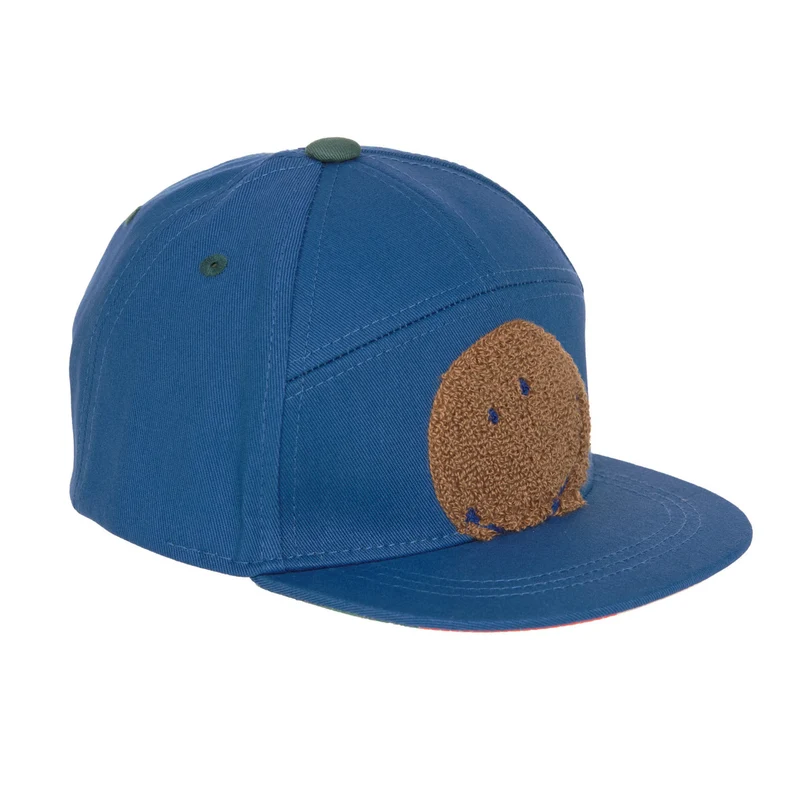 Lässig Kinder Cap · Little Gang · Smile blau