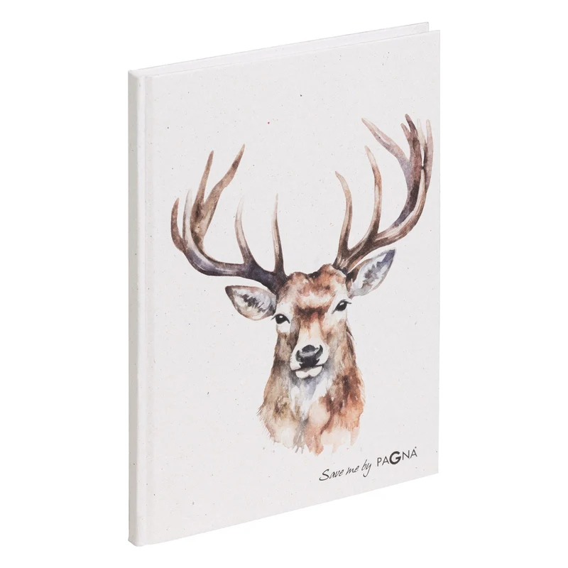 Pagna Notizbuch A5 · Hirsch · dotted · Save me No. 5