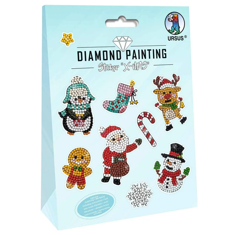 URSUS Diamond Sticker X-MAS