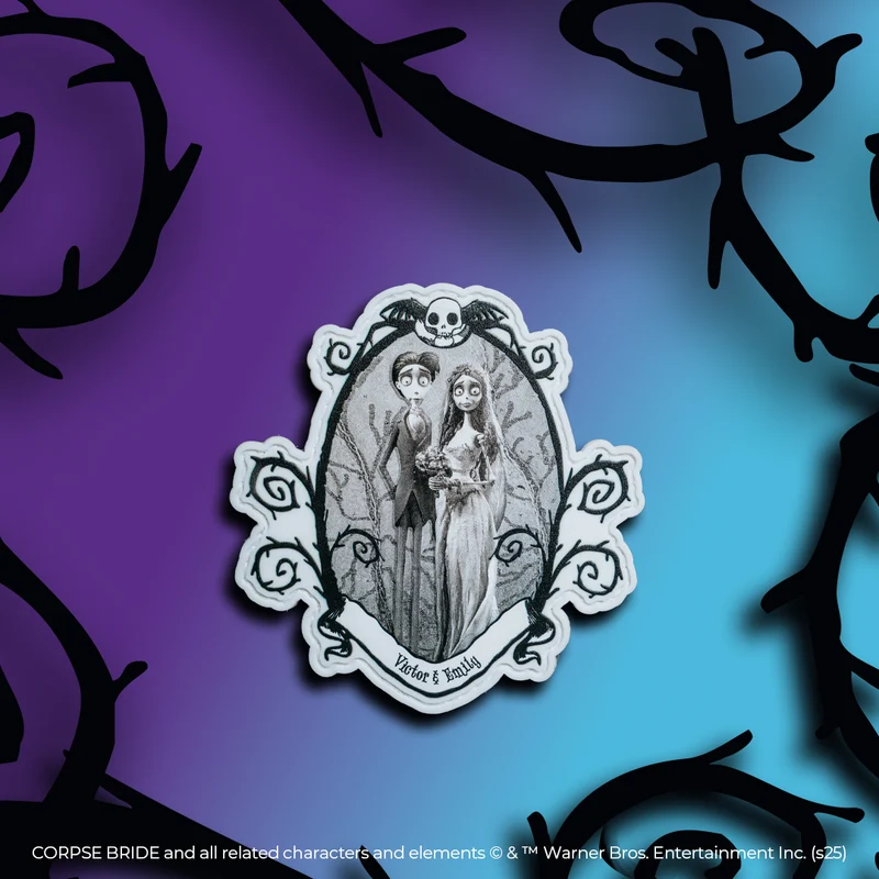 🎁 Corpse Bride Victor & Emily Patch Sale (100% off)