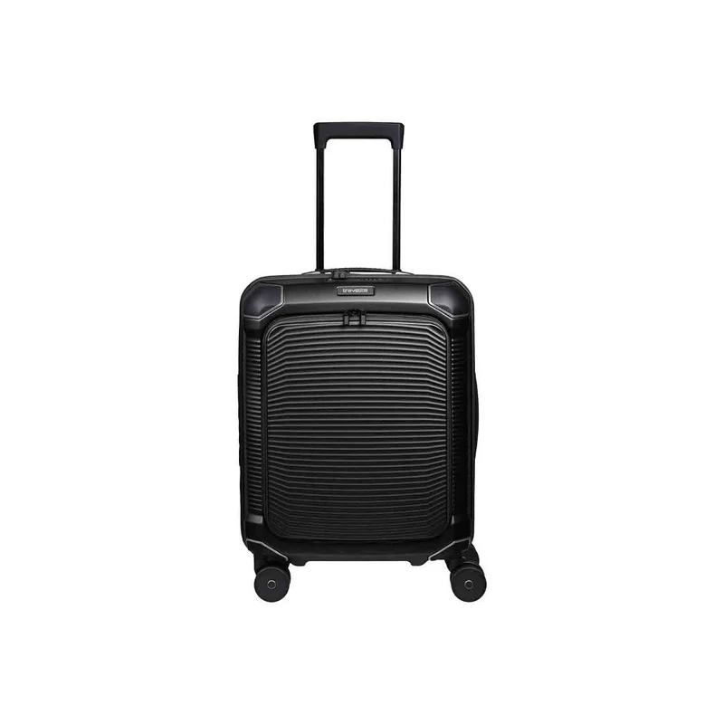 Travelite Millennium Black 4-Doppelrollen Business Pocket Trolley S 55 cm
