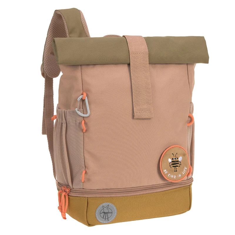 Lässig Kinderrucksack · Mini Rolltop · Nature · braun