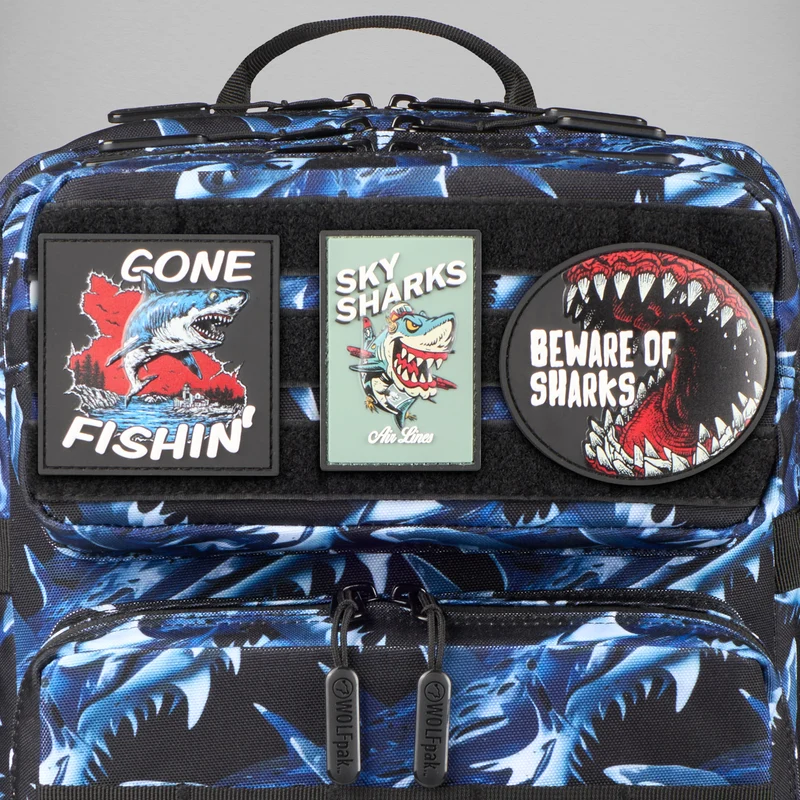 Shark Bite Thresher Patch Bundle
