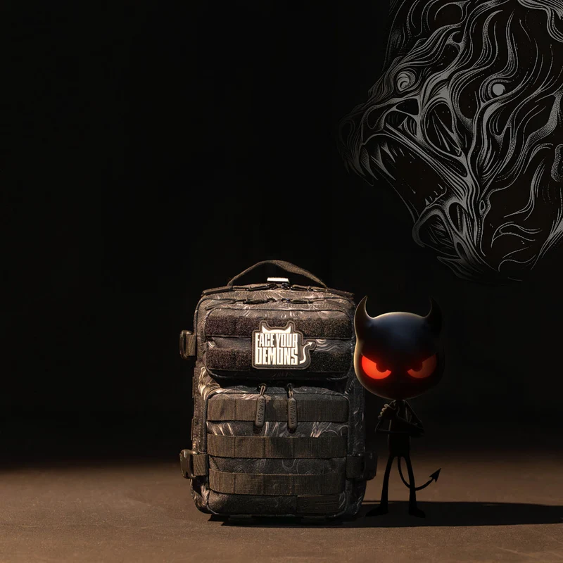 9L Backpack Mini Face Your Demons