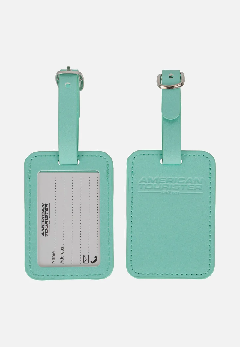 Luggage Tag Pack Of 2 Jelly Mint - Gepäckanhänger