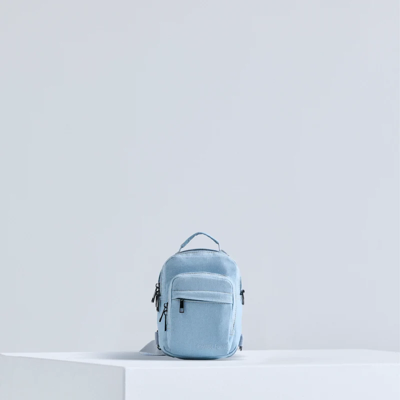 4L Mini Sling Bag Classic Denim Sale