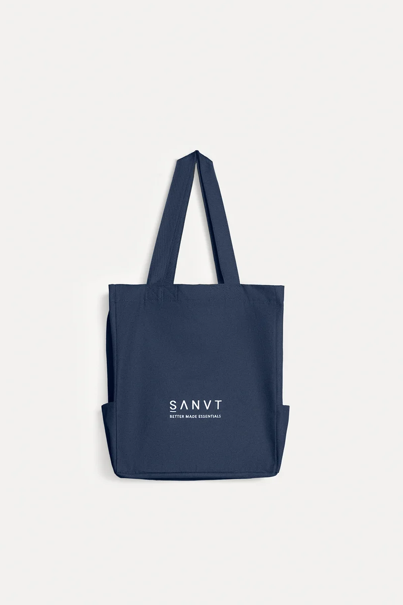 The Canvas Tote Bag - Navy