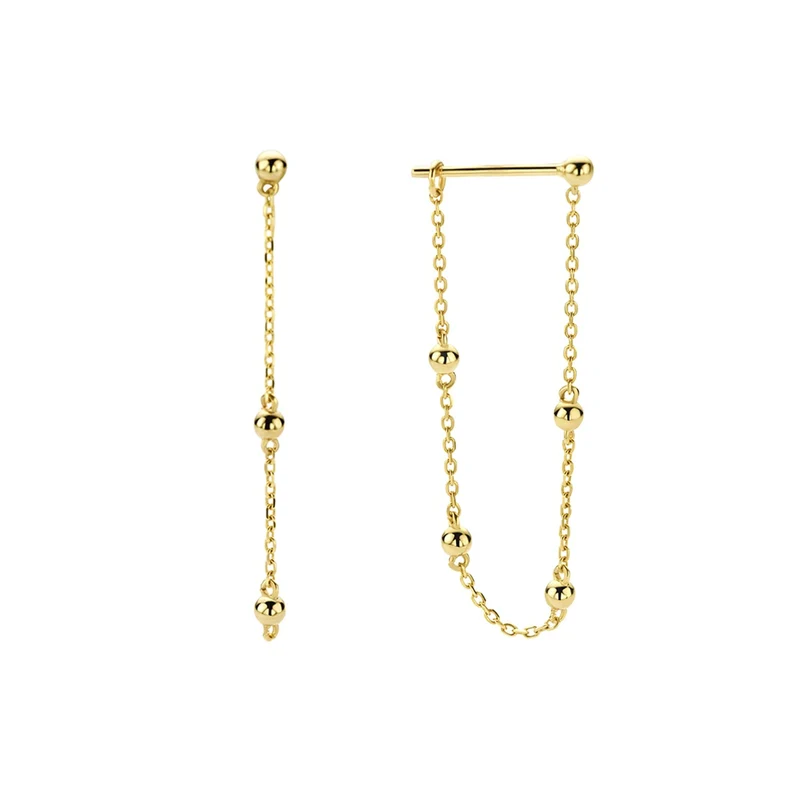 Jackie Gold damen Ohrknöpfe 585 Gold JKE22.261
