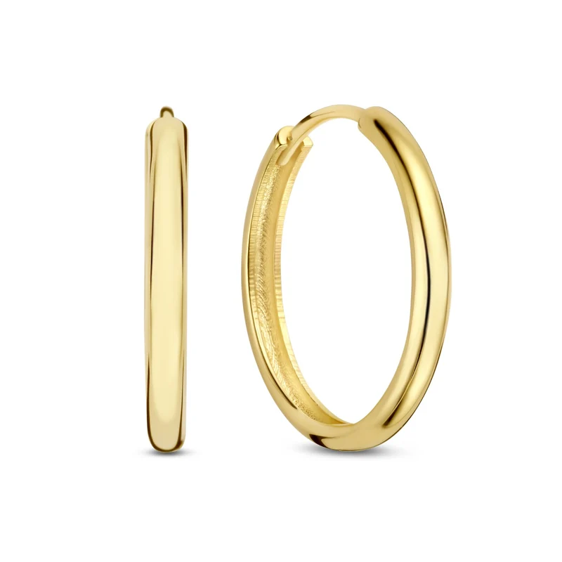 Isabel Bernard Rivoli Morgane 14 Karat Gold Reif-Ohrringe IB360266