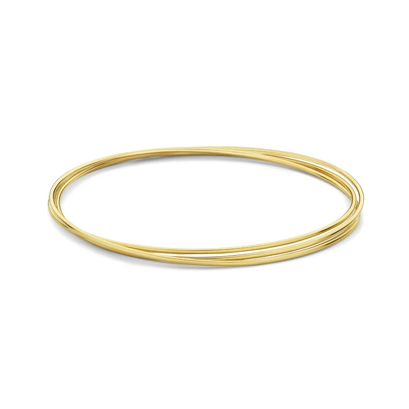 Isabel Bernard Cour d'Honneur Adora 14 Karat | Gold Bangle Set IB320110