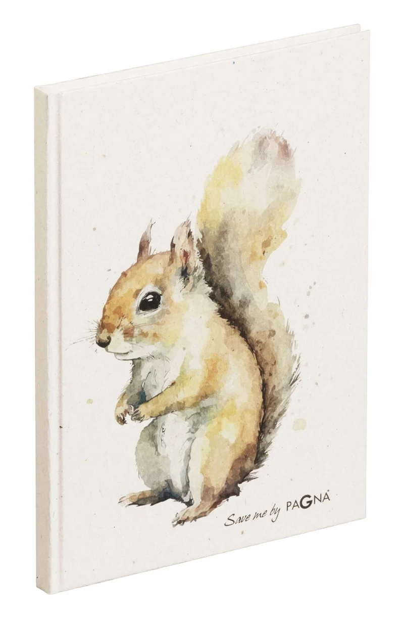 Pagna Notizbuch A5 · Eichhörnchen · dotted