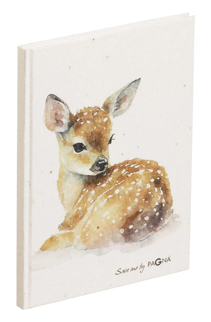 Pagna Notizbuch A5 · Reh-Kitz · dotted