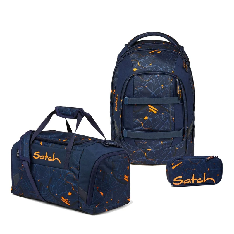 Satch Pack Urban Journey Schulrucksack Set 3tlg.