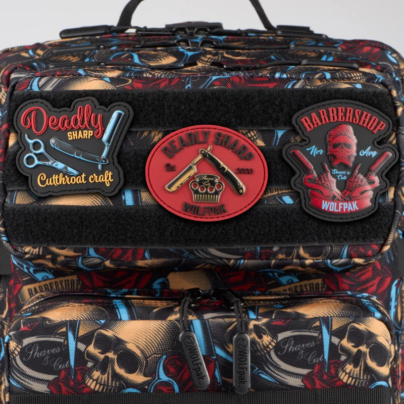 Deadly Sharp Cutthroat Craft Patch Bundle