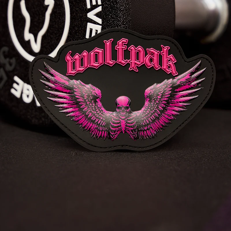 Jumbo Patch Deathwing Pink Logo