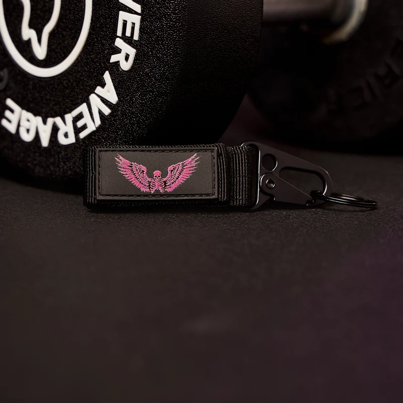 Deathwing Pink Logo Multi-Functional Nylon Key Chain