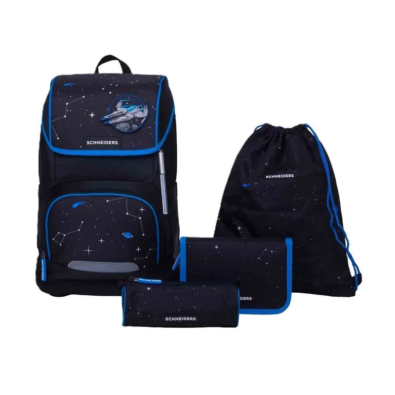 Schneiders Ergoplus Space Quest Schulranzen Set 8tlg.