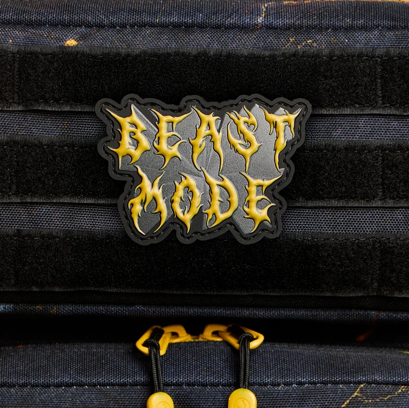 Beast Mode High Voltage Hook & Loop Patch