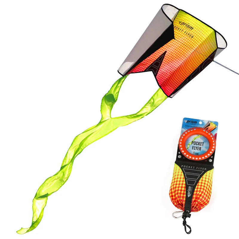 Prism Pocket Flyer Sled · Inferno · rot-orange-gelb